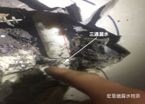 市北海泊人家檢測(cè)墻內(nèi)水管漏水