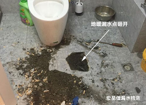 膠州衛(wèi)生間地暖漏水檢測